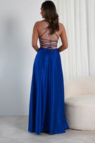 Shantal Satin Gown | Royal Blue | Debs & Prom | Formal Gown | Oh Hello Clothing