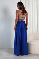 Shantal Satin Gown | Royal Blue | Debs & Prom | Formal Gown | Oh Hello Clothing