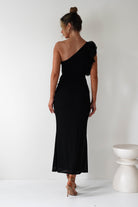 Sydney Bodycon Maxi Dress Black | Wedding Guest Dress | Bodycon | Maxi | Oh Hello Clothing