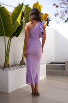 Sydney Bodycon Maxi Dress Lilac | Wedding Guest Dress | Bodycon | Maxi | Oh Hello Clothing