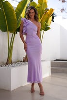 Sydney Bodycon Maxi Dress Lilac | Wedding Guest Dress | Bodycon | Maxi | Oh Hello Clothing