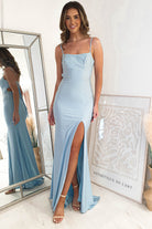 Obsession Diamond Gown | Light Blue | Debs & Prom | Formal Gown | Oh Hello Clothing