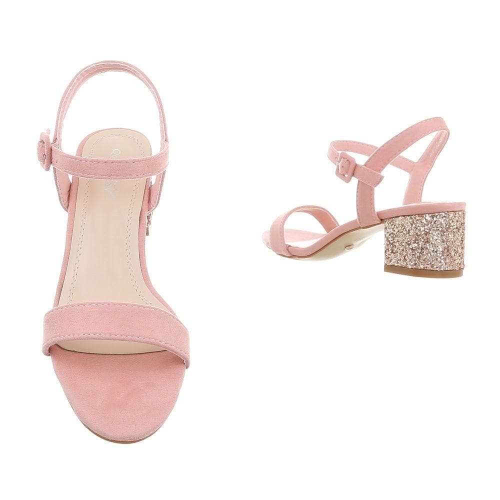 Ella Sandals Pink Glitter | Oh Hello Clothing | Oh Hello Clothing