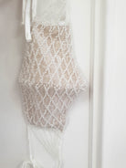 Luxury Embroidered Bridal Face Mask | Ivory | Oh Hello Clothing | Oh Hello Clothing